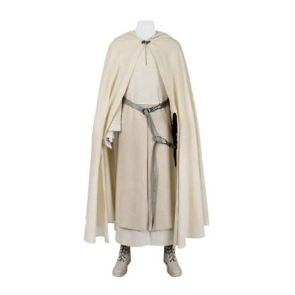 Gandalf the White Cosplay Costume Full Set - Lord of the Rings Premium Outfit-Astricos