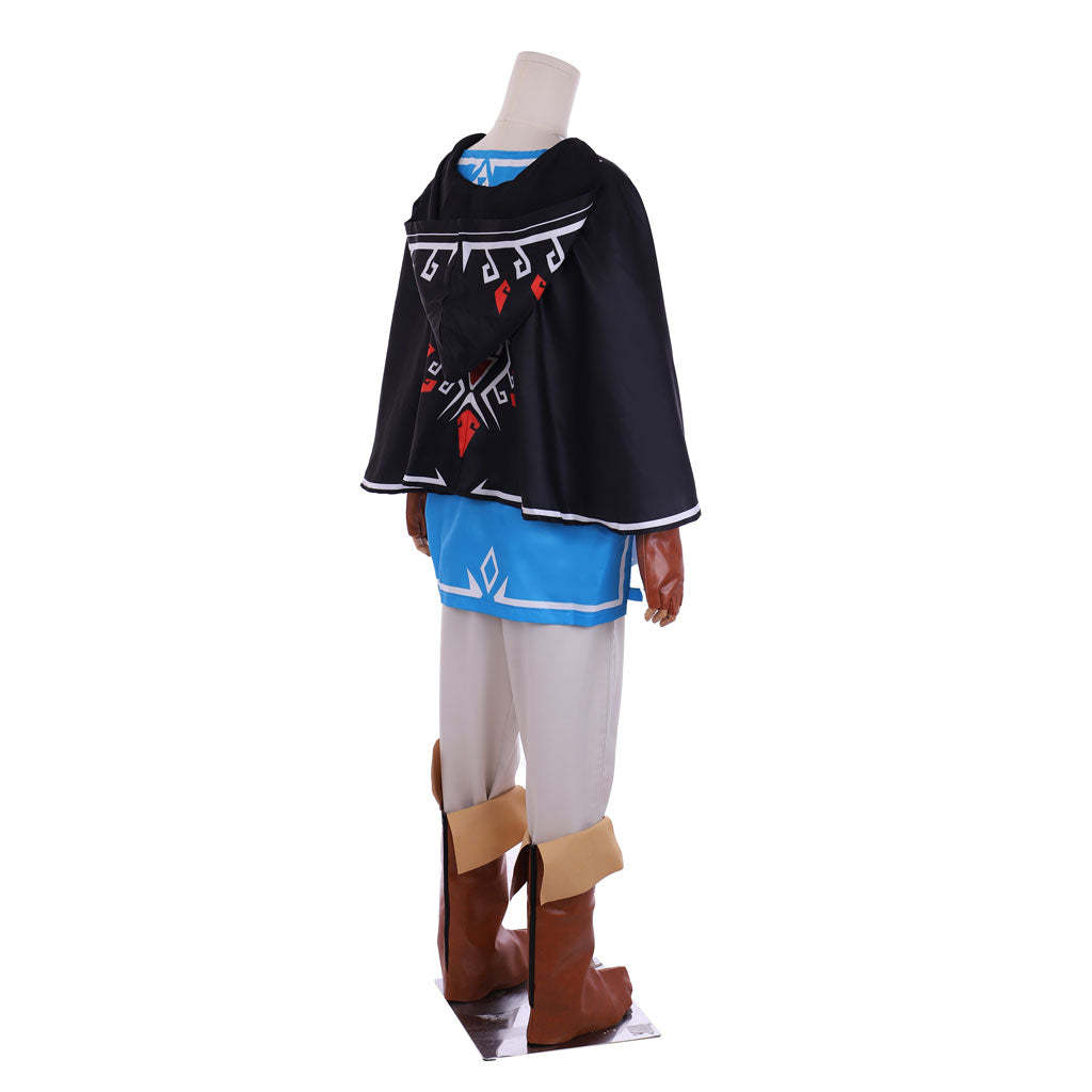 Zelda: Breath of the Wild Link Cosplay Costume - Authentic Hero Outfit Full Set-Astricos