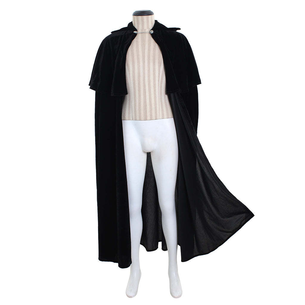 Unisex Black Canary Vampire Demon Cape - Halloween & Cosplay Costume for Witches, Wizards, and More-Astricos