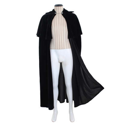 Unisex Black Canary Vampire Demon Cape - Halloween & Cosplay Costume for Witches, Wizards, and More-Astricos