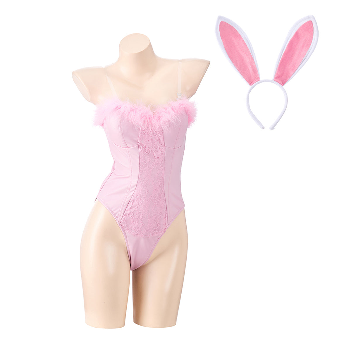 Legally Blonde Pink Bunny Jumpsuit Cosplay Costume – Iconic Elle Woods Outfit-Astricos