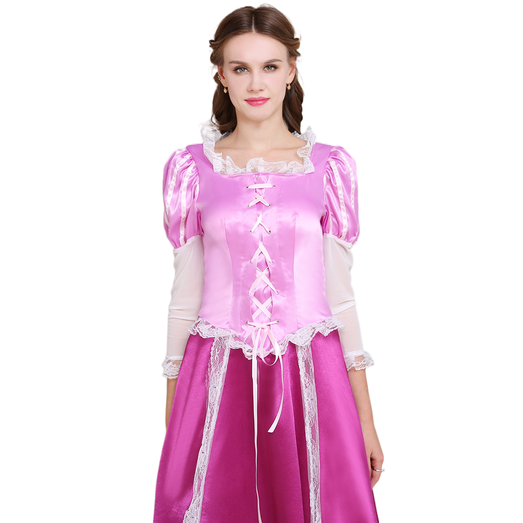 Disney Tangled Cosplay Costume Series - Rapunzel, Naveen, Mother Gothel Outfits | Astricos-Astricos
