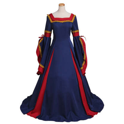 Custom Made Women's Spring Medieval Dress Costume - Vintage Victorian Renaissance Cosplay Gown-Astricos