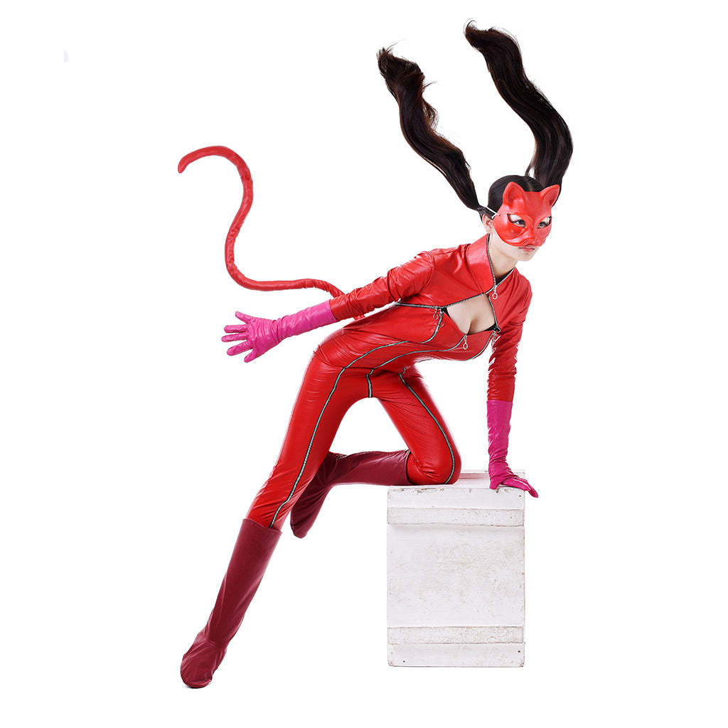 Authentic Persona 5 Ann Takamaki Panther Cosplay Costume - Astricos-Astricos