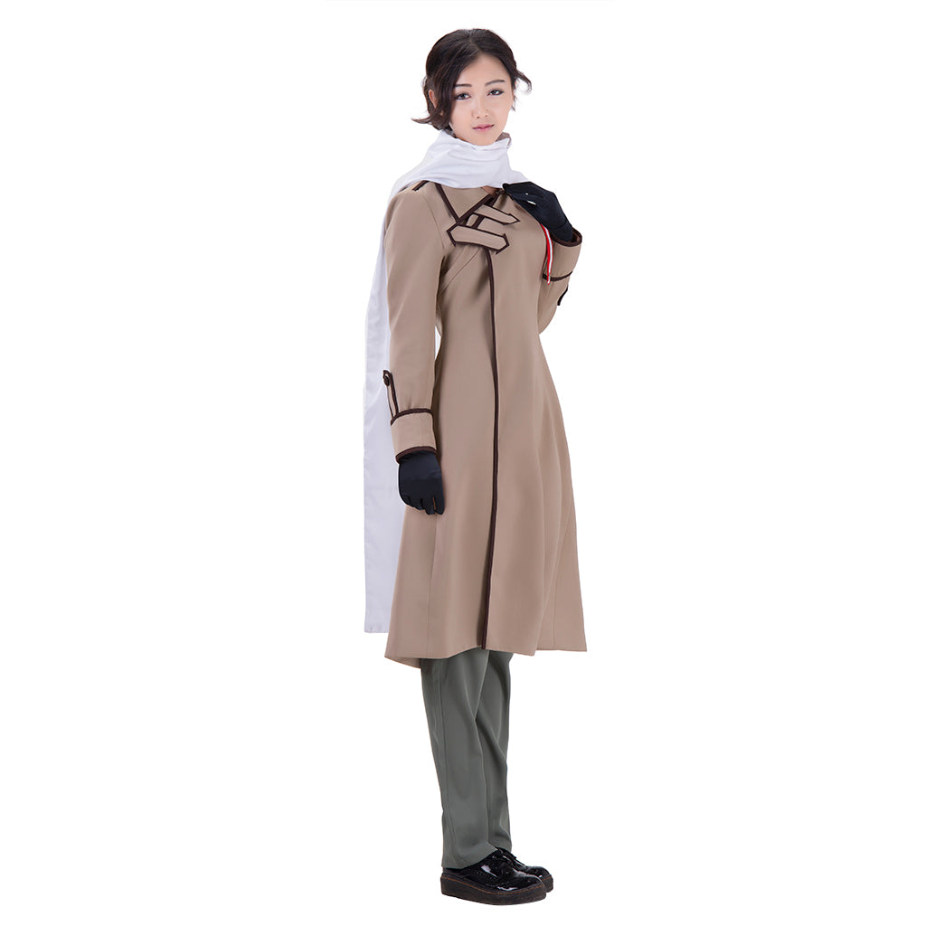 Ivan Braginski Axis Powers Hetalia Gray Cotton Cosplay Coat - Premium Quality-Astricos