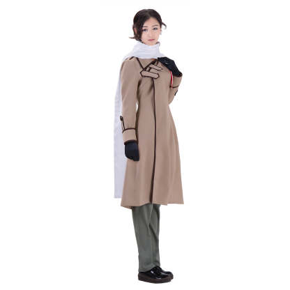 Ivan Braginski Axis Powers Hetalia Gray Cotton Cosplay Coat - Premium Quality-Astricos