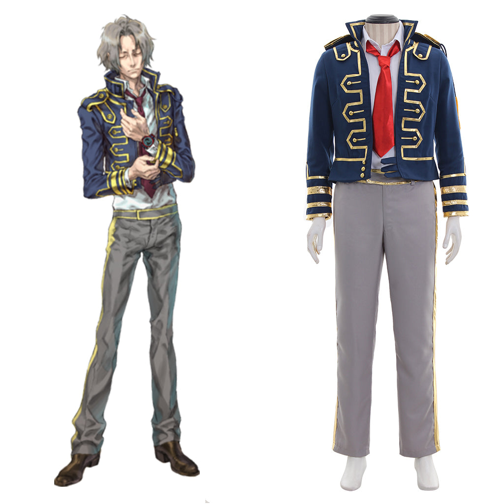 Nils Cosplay Light Field Costume for Men - Fancy Jacket, Shirt, Pants Full Set | Astricos-Astricos