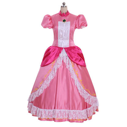 Princess Daisy Cosplay Costume | Peach’s Sister Dress | Astricos-Astricos