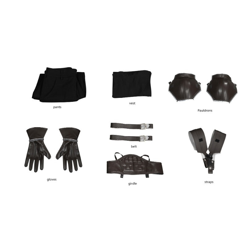 Zack Fair Final Fantasy VII Rebirth Cosplay Costume for Halloween & Cosplay Events-Astricos