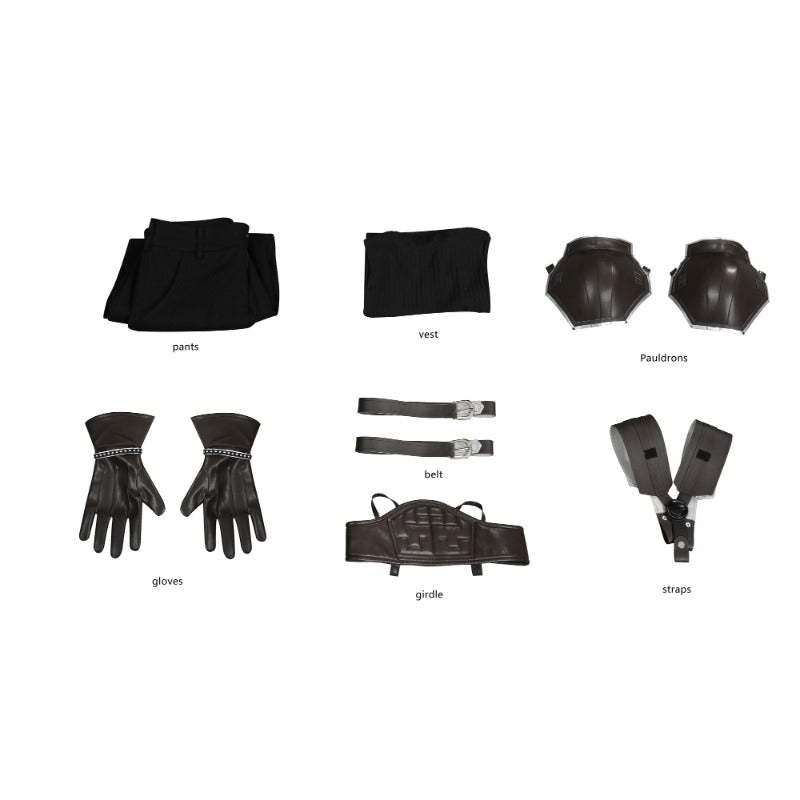 Zack Fair Final Fantasy VII Rebirth Cosplay Costume for Halloween & Cosplay Events-Astricos