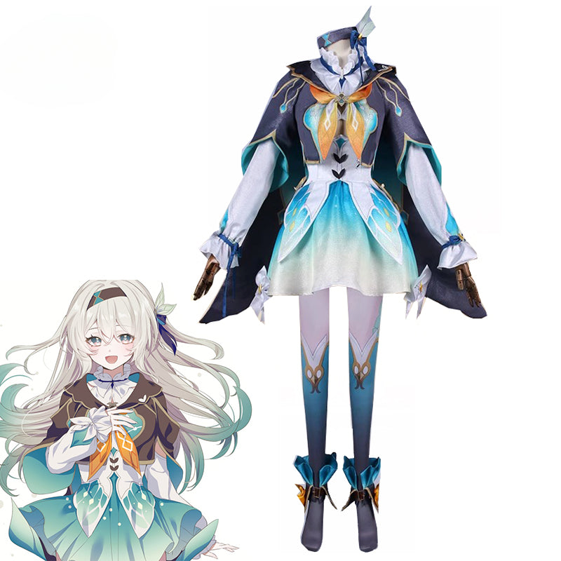 Honkai Star Rail Firefly Cosplay Costume - Crown of The Mundane and Divine Women Hallow-Astricos