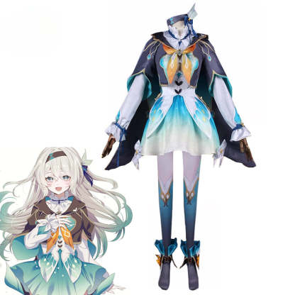 Honkai Star Rail Firefly Cosplay Costume - Crown of The Mundane and Divine Women Hallow-Astricos