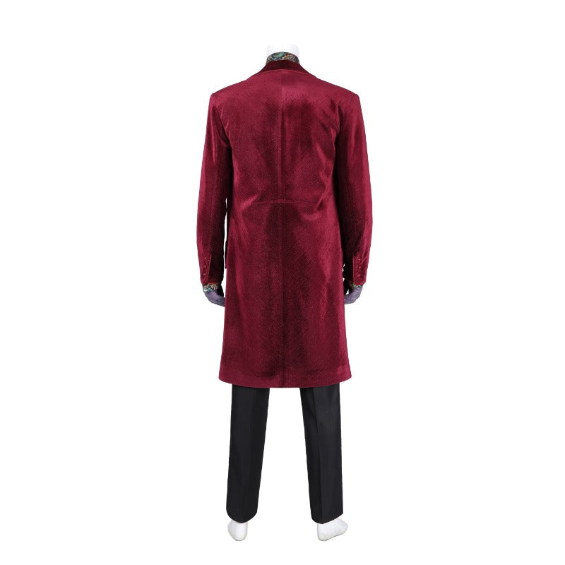 Willy Wonka Cosplay Costume for Adults - Chocolate Factory Fantasy Outfit for Halloween & Carnival-Astricos