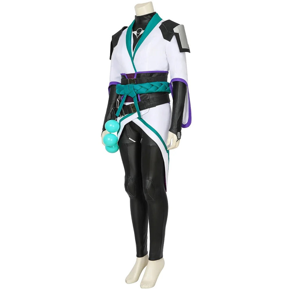 Valorant Sage Cosplay Costume for Women - Premium Halloween & Carnival Party Outfit-Astricos