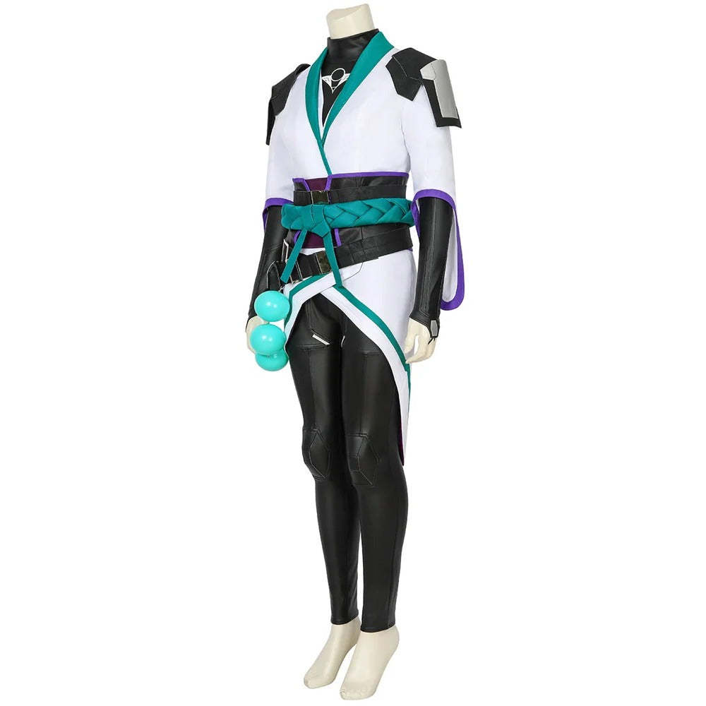Valorant Sage Cosplay Costume for Women - Premium Halloween & Carnival Party Outfit-Astricos