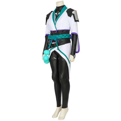 Valorant Sage Cosplay Costume for Women - Premium Halloween & Carnival Party Outfit-Astricos
