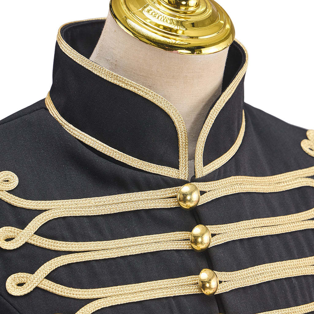 Women's Long Military Coat - Ultimate Cosplay Costume for Bold Looks