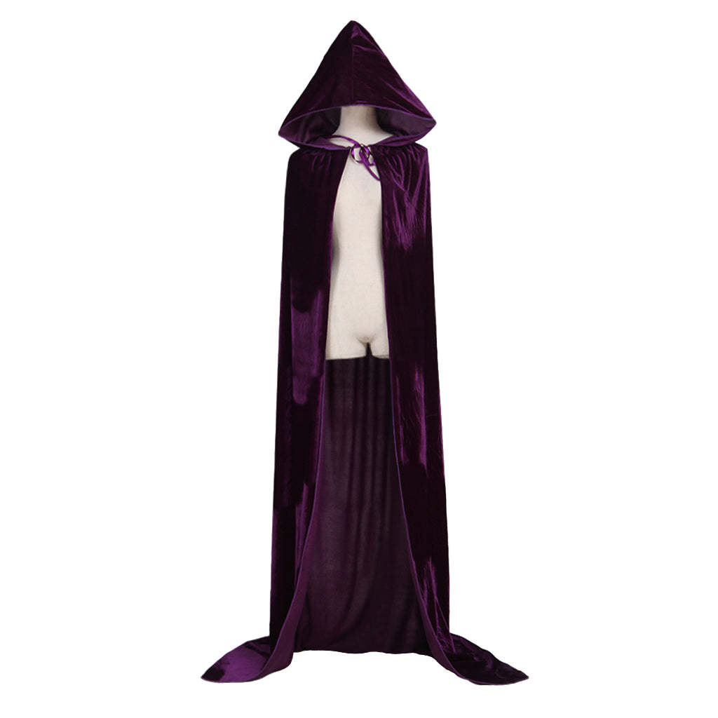 Vampire Cape Medieval Hooded Robe - Premium Cosplay Costume for Gothic & Fantasy Events-Astricos