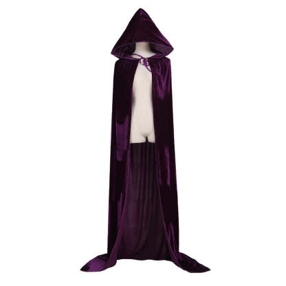 Vampire Cape Medieval Hooded Robe - Premium Cosplay Costume for Gothic & Fantasy Events-Astricos