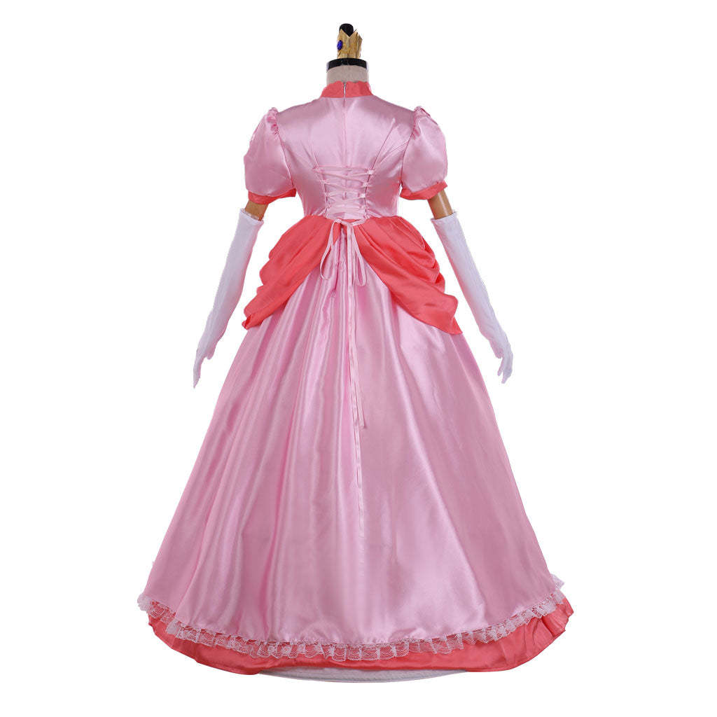 Pink Sweet Princess Peach Cosplay Costume for Women | Game Cosplay Series | Astricos-Astricos