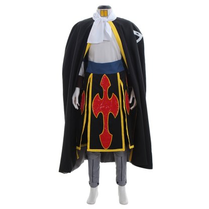 Fairy Tail Shadow Dragon Rogue Cheney Ryos Cosplay Costume - Authentic Dragon Slayer Outfit-Astricos
