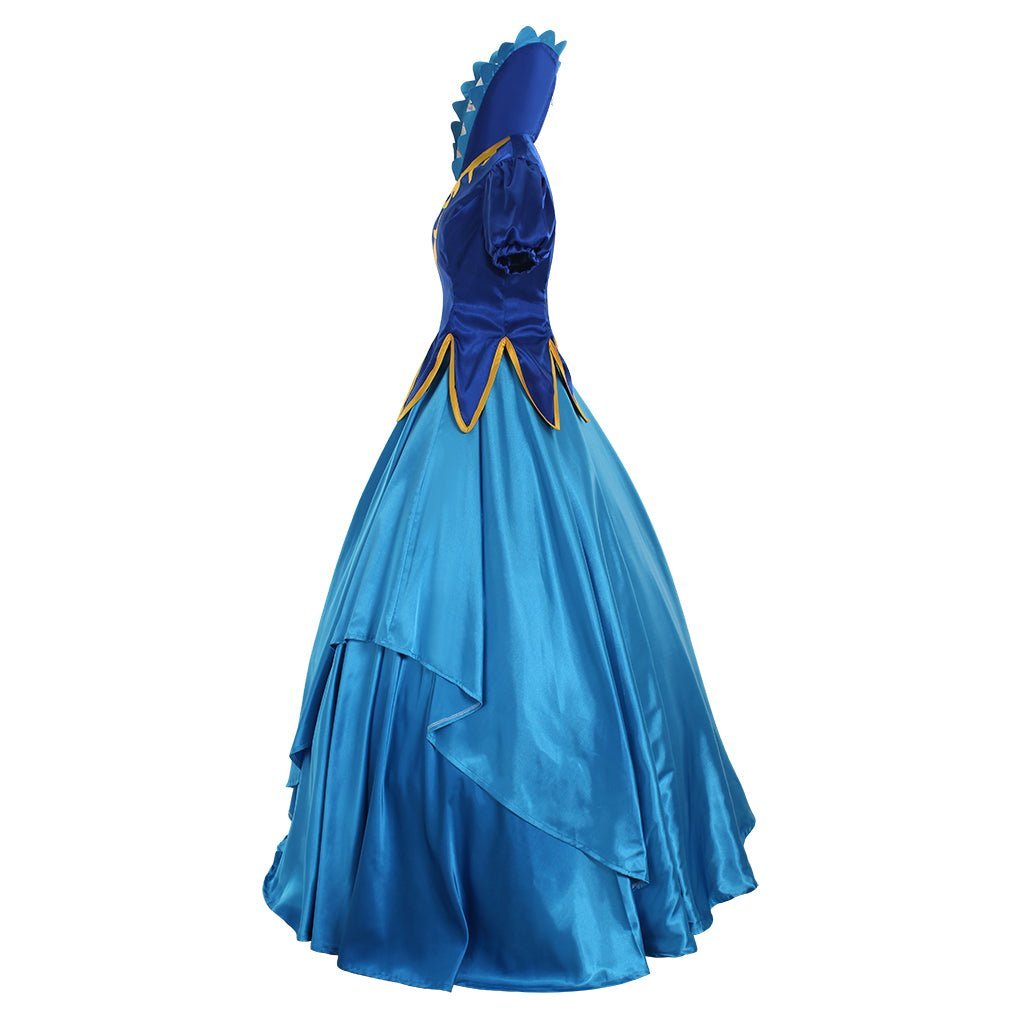 Fairy Tail Juvia Lockser Blue Lolita Cosplay Dress | Astricos-Astricos