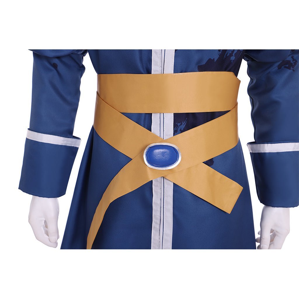 Fairy Tail Season 3 Invel Yura Cosplay Costume - Authentic Anime Ice Mage Outfit-Astricos