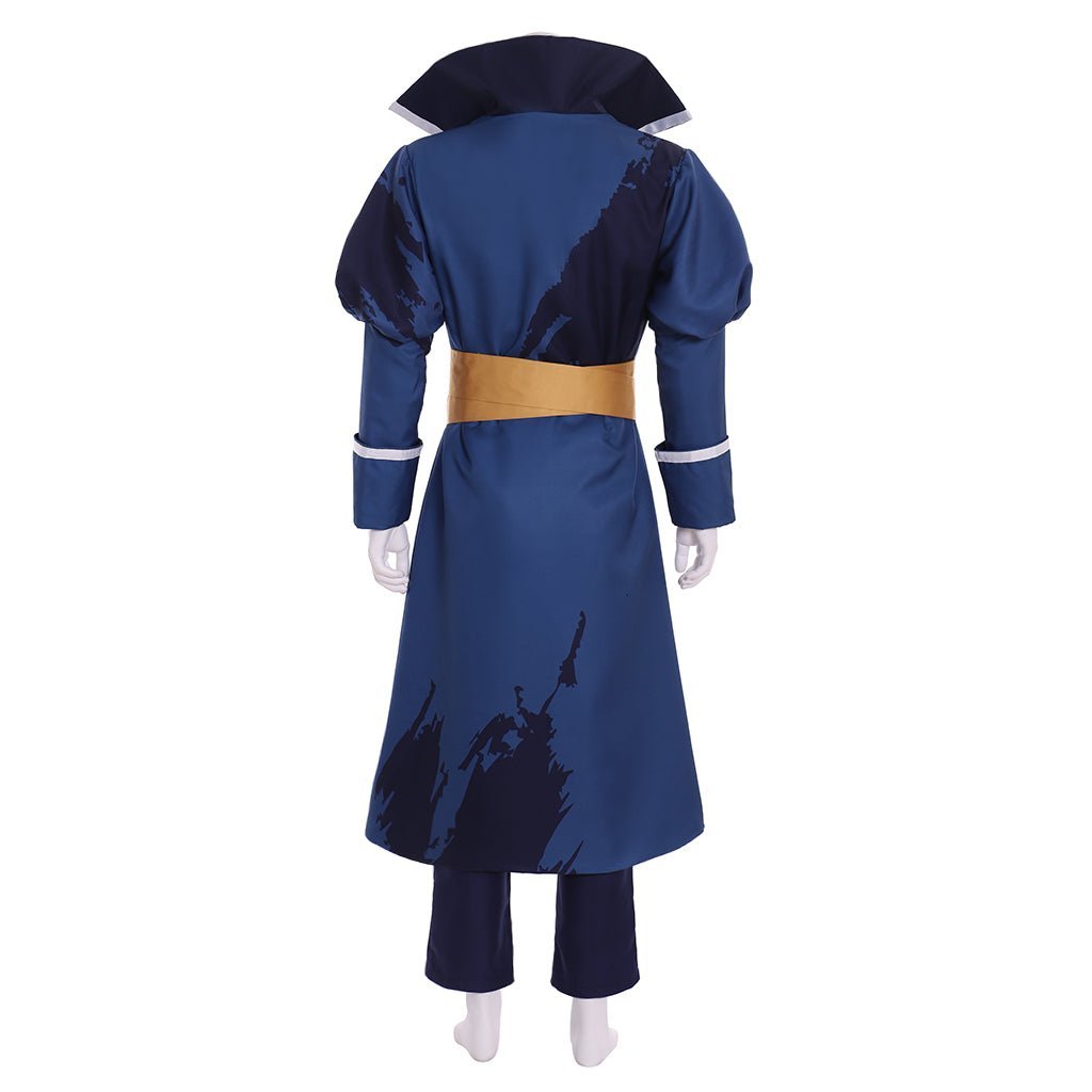 Fairy Tail Season 3 Invel Yura Cosplay Costume - Authentic Anime Ice Mage Outfit-Astricos