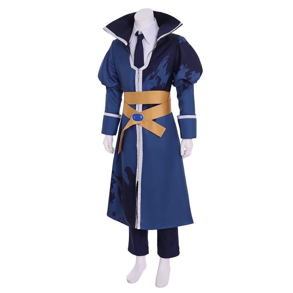 Fairy Tail Season 3 Invel Yura Cosplay Costume - Authentic Anime Ice Mage Outfit-Astricos
