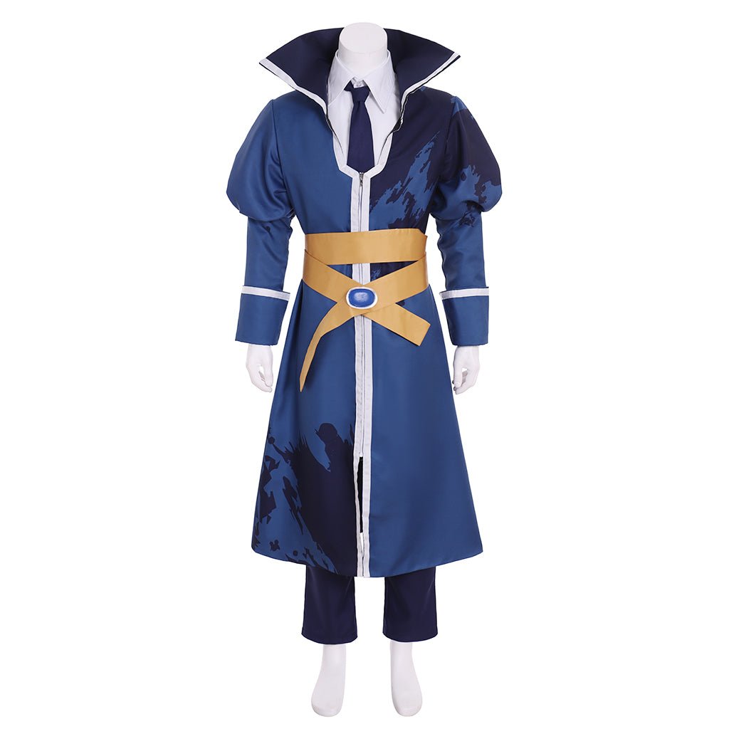 Fairy Tail Season 3 Invel Yura Cosplay Costume - Authentic Anime Ice Mage Outfit-Astricos
