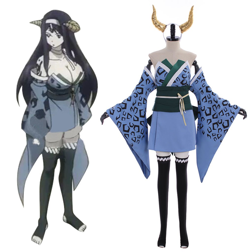 Authentic Fairy Tail Seilah Ryougetsuten Seira Cosplay Costume for Anime Fans-Astricos