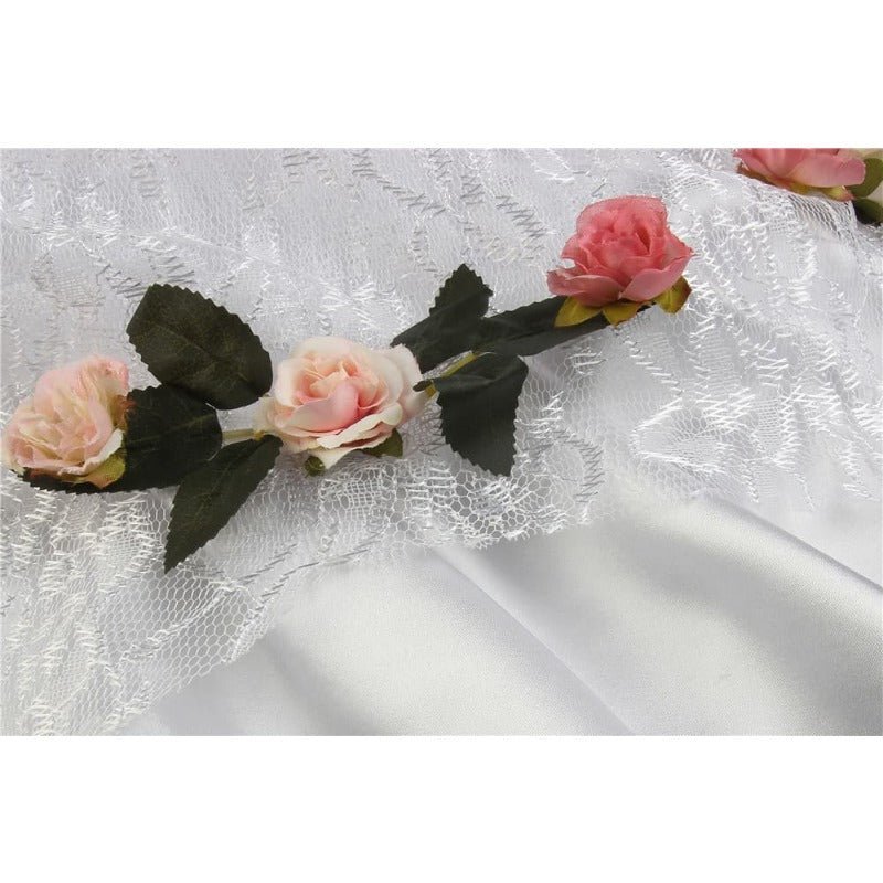 Faith Seed Cosplay Dress - Inside Eden's Gate Floral White Costume for Women - Astricos