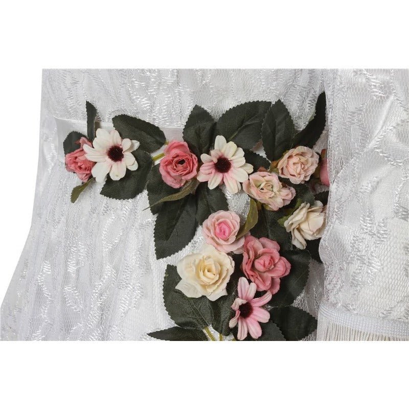 Faith Seed Cosplay Dress - Inside Eden's Gate Floral White Costume for Women - Astricos