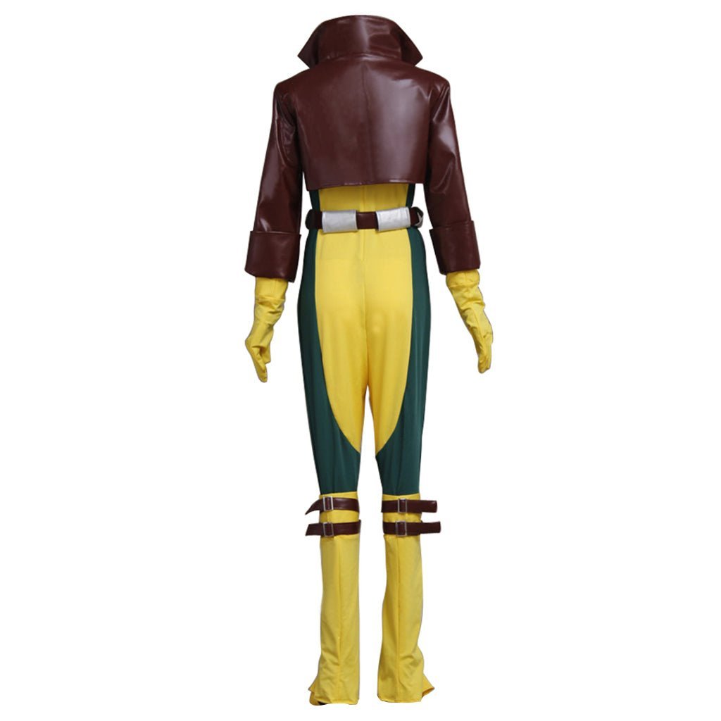 Fantasia X 97 Super Villain Cosplay Rogue Costume Coat & Jumpsuit for Women - Halloween & Carnival Party-Astricos