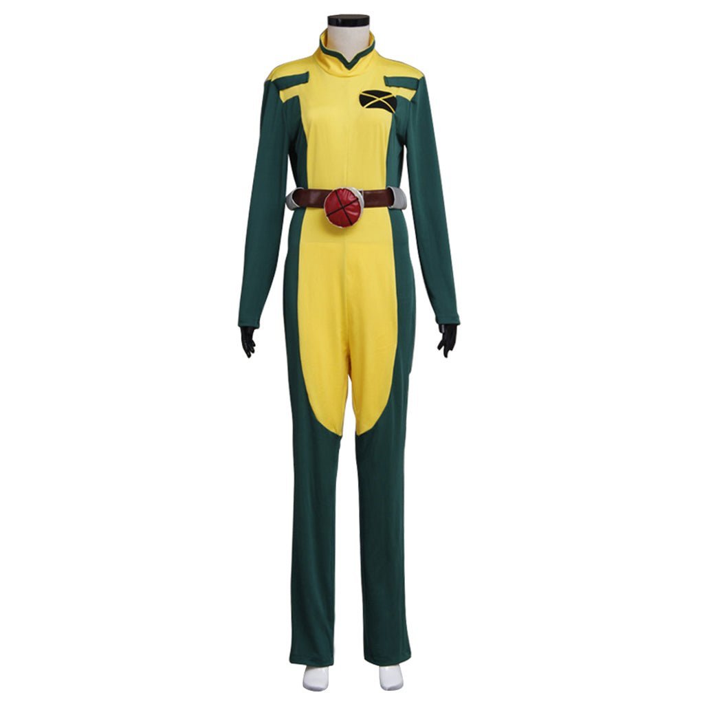 Fantasia X 97 Super Villain Cosplay Rogue Costume Coat & Jumpsuit for Women - Halloween & Carnival Party-Astricos