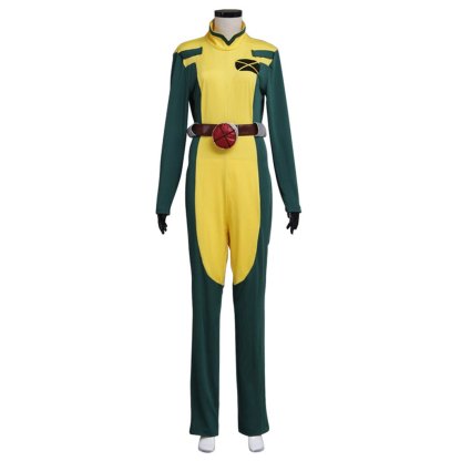 Fantasia X 97 Super Villain Cosplay Rogue Costume Coat & Jumpsuit for Women - Halloween & Carnival Party-Astricos