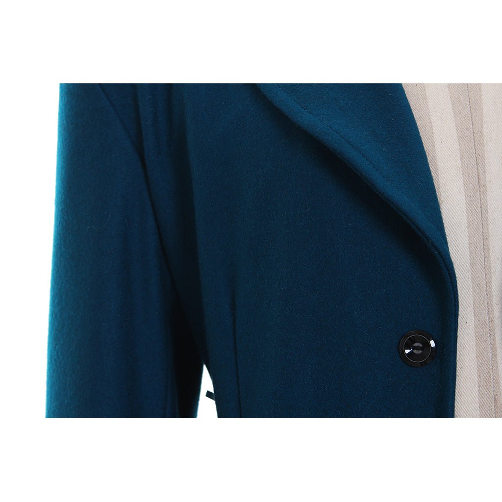Fantastic Beasts Newt Scamander Blue Coat – Authentic Vintage Wizarding World Cosplay Costume-Astricos