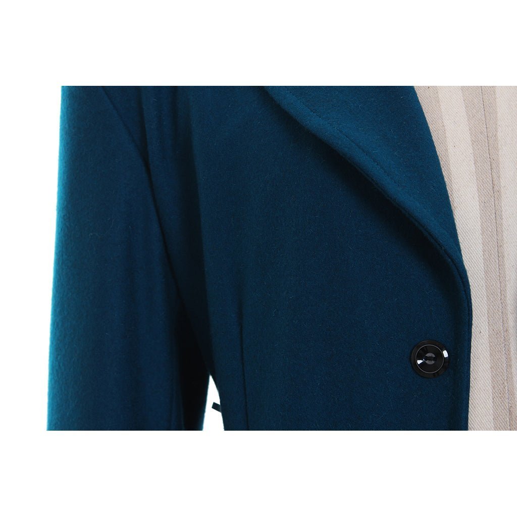 Fantastic Beasts Newt Scamander Blue Coat – Authentic Vintage Wizarding World Cosplay Costume-Astricos