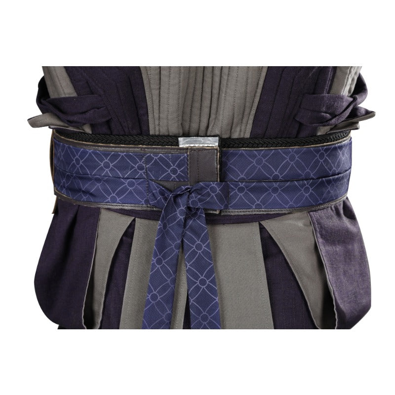 Mortal Kombat 1 Smoke Cosplay Costume Full Set with Mask for Halloween & Parties-Astricos