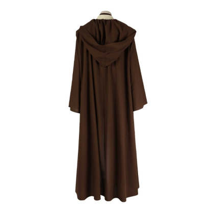 Obi-Wan Kenobi Cosplay Costume Robe Full Set - Perfect for Halloween & Star Wars Parties-Astricos