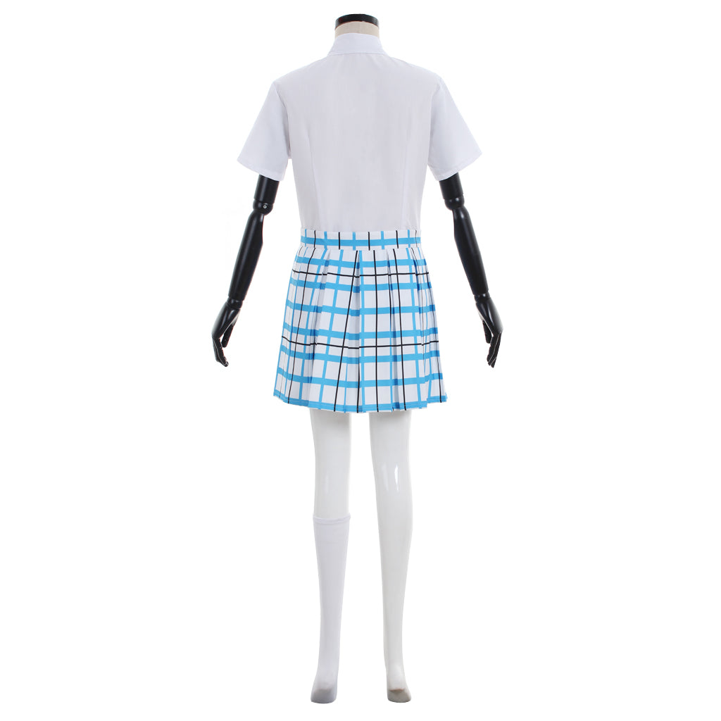Shouko Nishimiya A Silent Voice Cosplay Costume - Authentic Anime School Uniform-Astricos