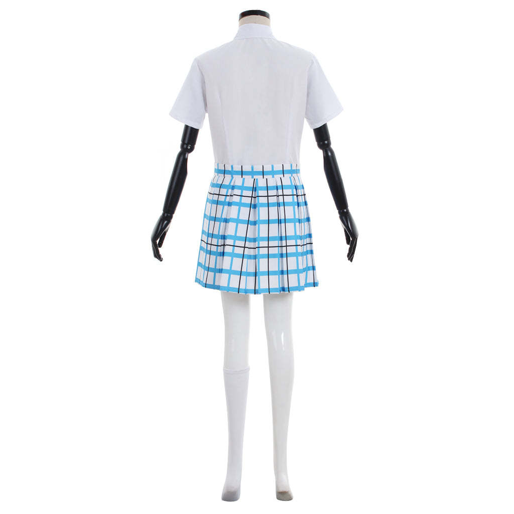 Shouko Nishimiya A Silent Voice Cosplay Costume - Authentic Anime School Uniform-Astricos