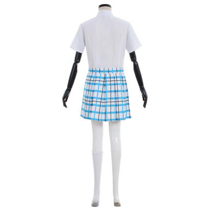 Shouko Nishimiya A Silent Voice Cosplay Costume - Authentic Anime School Uniform-Astricos