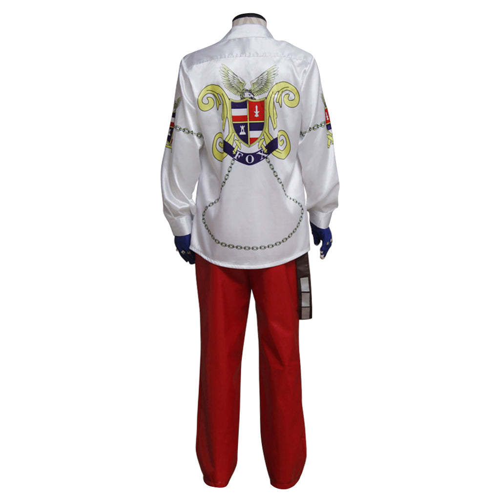 Steve Fox Cosplay Costume for Men - Fancy Shirt & Pants Battle Uniform | Astricos-Astricos