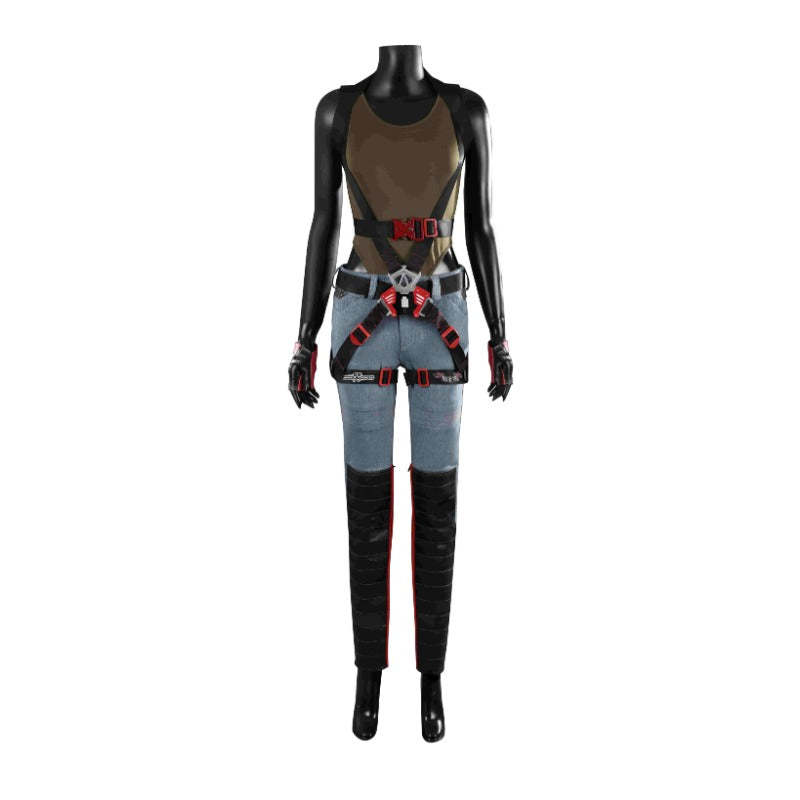 Panam Palmer Punk Cosplay Costume - Cyberpunk 2077 Custom Outfit-Astricos