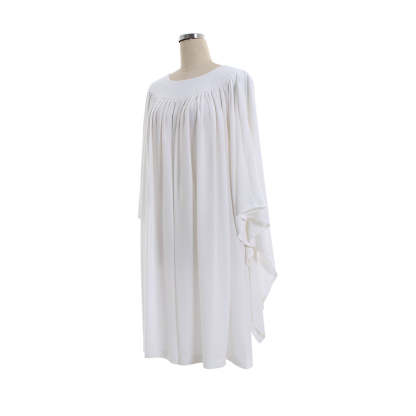 Traditional Women's Church ALB White Vestments Chasuble - Catholic Priests Clergy Surplice Costume | Astricos-Astricos