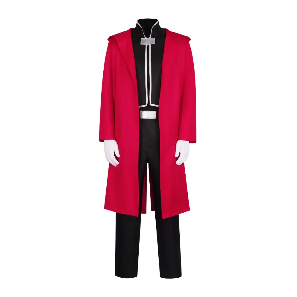 Edward Elric Fullmetal Alchemist Cosplay Custom Outfit for Halloween & Comic Con