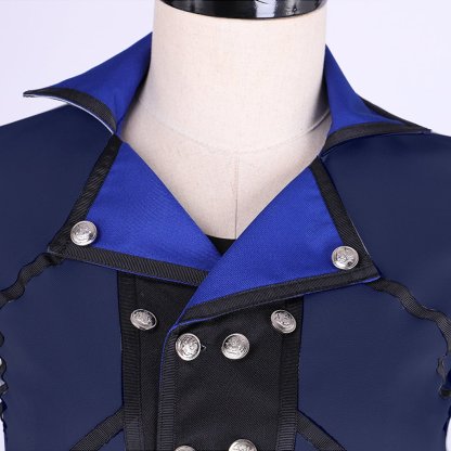 Final Fantasy Lann Cosplay Costume Full Set - Jacket, Pants, Belt | Astricos-Astricos