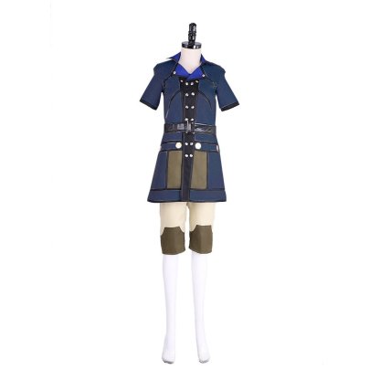 Final Fantasy Lann Cosplay Costume Full Set - Jacket, Pants, Belt | Astricos-Astricos