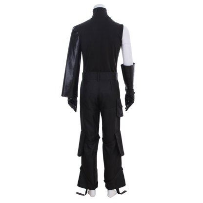 Final Fantasy VII Cloud Strife Cosplay Costume Full Set - Premium Quality with Gloves, Cloak & Belt-Astricos